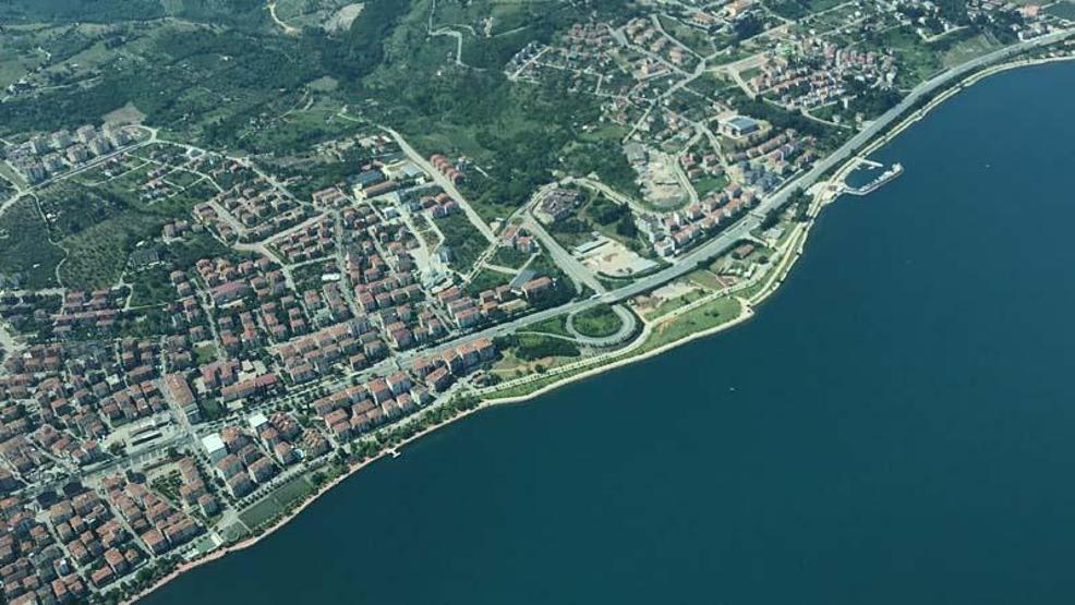 Marmara Denizindeki müsilajın son durumu havadan görüntülendi