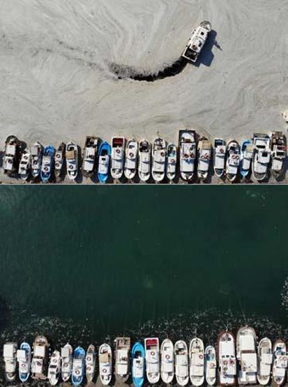 Marmara Denizinin güney kıyılarında müsilaj yok denilecek kadar azaldı