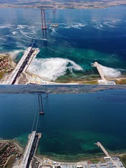 Marmara Denizinin güney kıyılarında müsilaj yok denilecek kadar azaldı