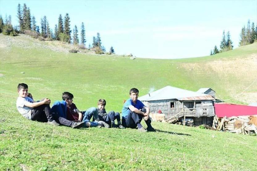 Giresunda sakinlerinin bir çuval altına değişmediği yer: Gölyanı Yaylası