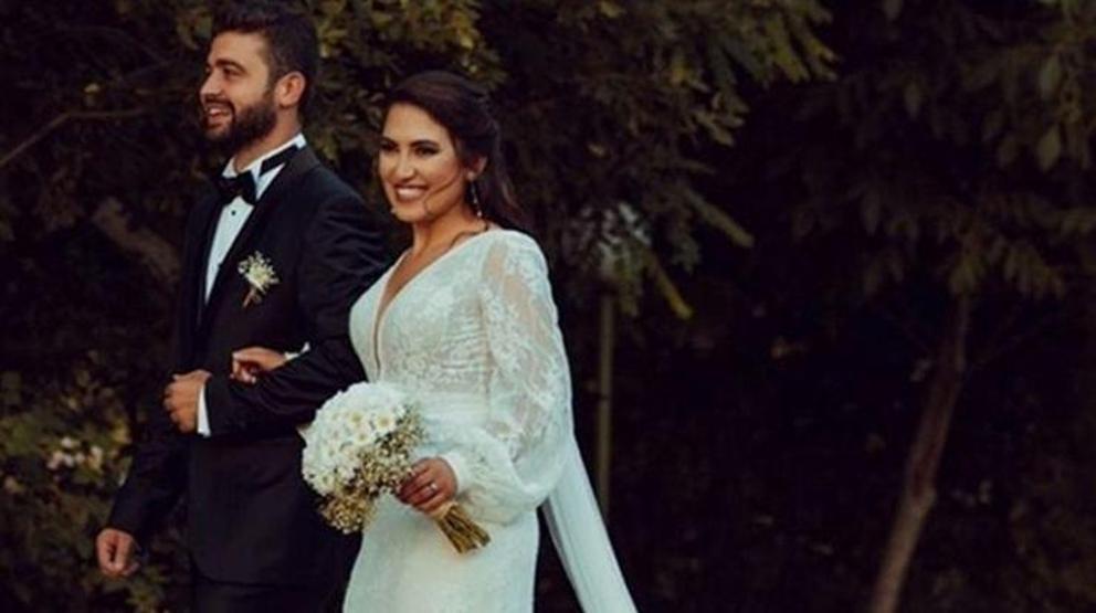 Cemile Canyurt ve Mertkan Kaya nikah masasına oturdu
