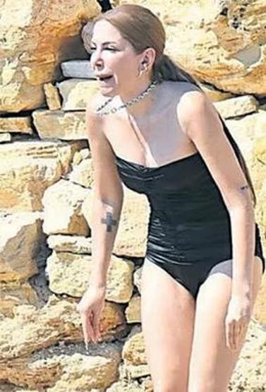 Selin İmer denize giremedi