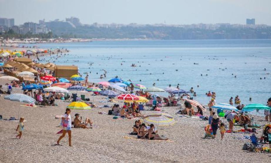 Antalyaya gelen turist sayısı 3 milyonu geçti