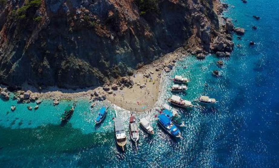 Antalyaya gelen turist sayısı 3 milyonu geçti