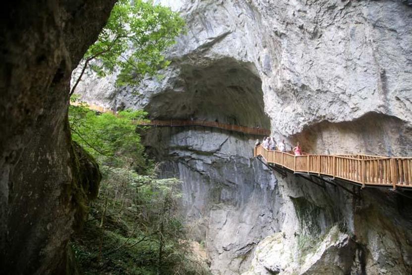 Kanyonları ve doğal güzellikleriyle ünlü Bayramda nüfusunun 20 katı ziyaretçiyi ağırladı