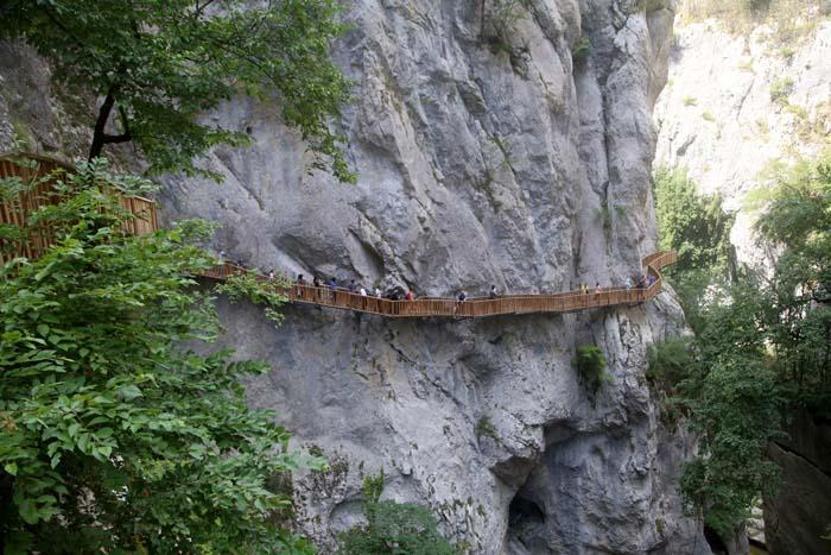 Kanyonları ve doğal güzellikleriyle ünlü Bayramda nüfusunun 20 katı ziyaretçiyi ağırladı