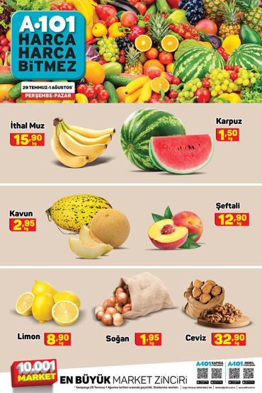 A101 aktüel ürünler kataloğu 31 Temmuz- 6 Ağustos 2021 Bu hafta A101 indirimli ürünlerde neler var