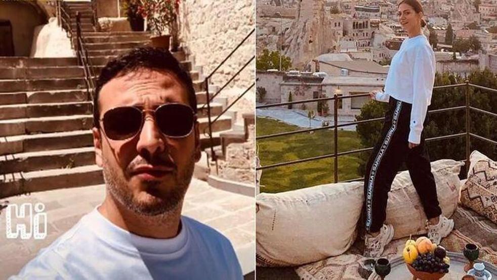 Oğuzhan Koçtan sevgilisi Demet Özdemire romantik jest