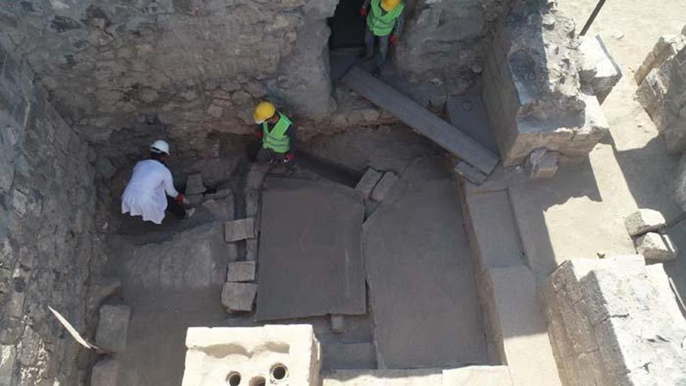 Amida Höyükte Osmanlı dönemine ait el bombaları bulundu