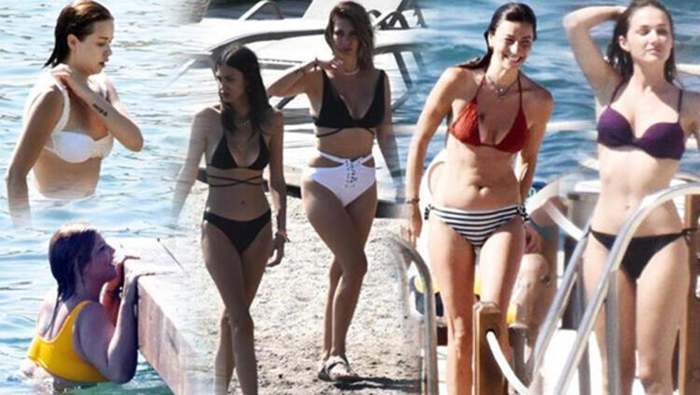 Seda Akman, Bodrum tatilinde Keyifli halleri dikkat çekti