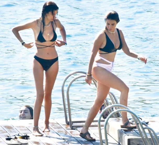 Seda Akman, Bodrum tatilinde Keyifli halleri dikkat çekti