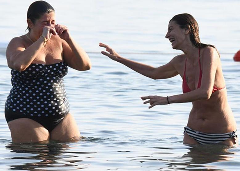 Seda Akman, Bodrum tatilinde Keyifli halleri dikkat çekti
