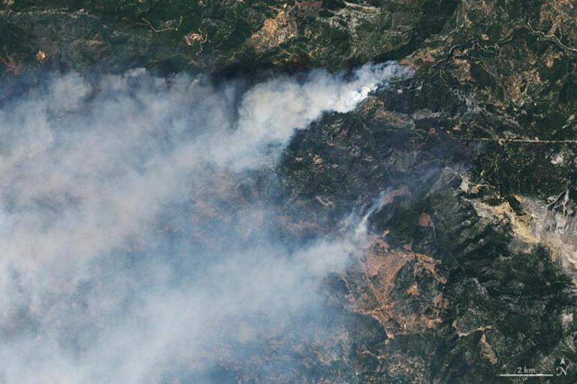 NASAdan Türkiye açıklaması: Uydu fotoğraflarını yayınladı