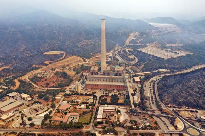 Kemerköy Termik Santrali drone ile havadan görüntülendi
