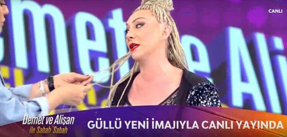 Güllü, Fethiyede kavgaya karıştı O anlar kameralara yansıdı