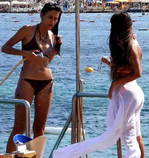 Tuğba Melis Türk, Bodrum tatilinde