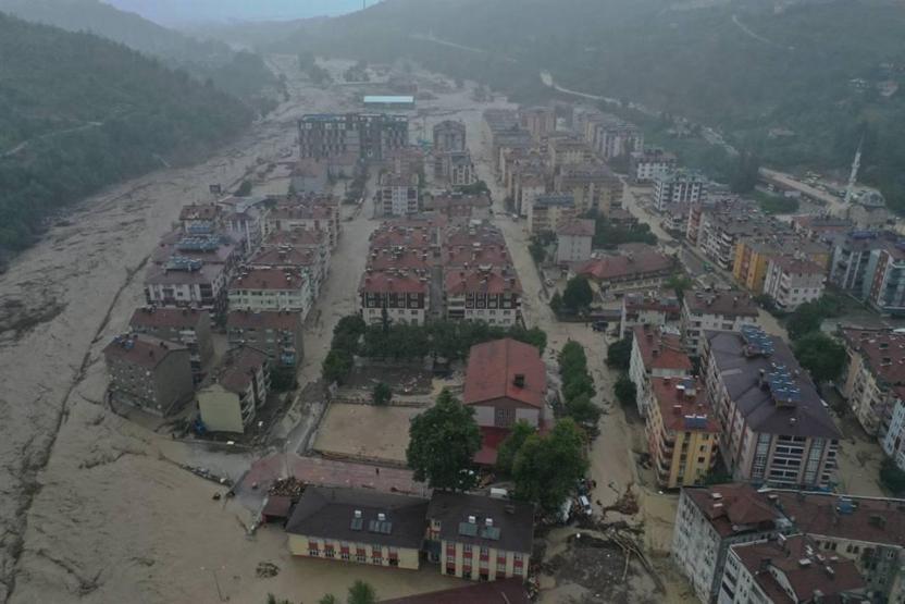 Sel felaketi yaşanan illerde son durum ne Sel bölgelerinden görüntüler: Sinop, Kastamonu, Bartın, Karabük, Samsun