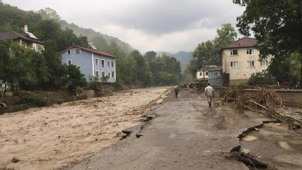 Sel felaketi yaşanan illerde son durum ne Sel bölgelerinden görüntüler: Sinop, Kastamonu, Bartın, Karabük, Samsun