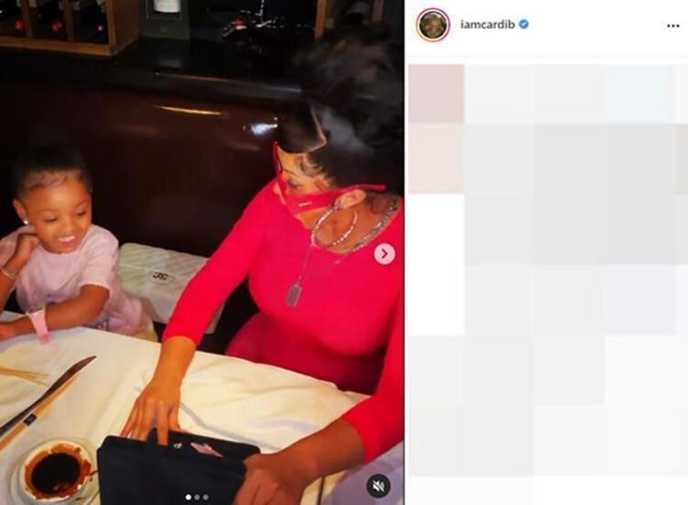 Cardi B kızına 48 bin dolarlık çanta hediye etti