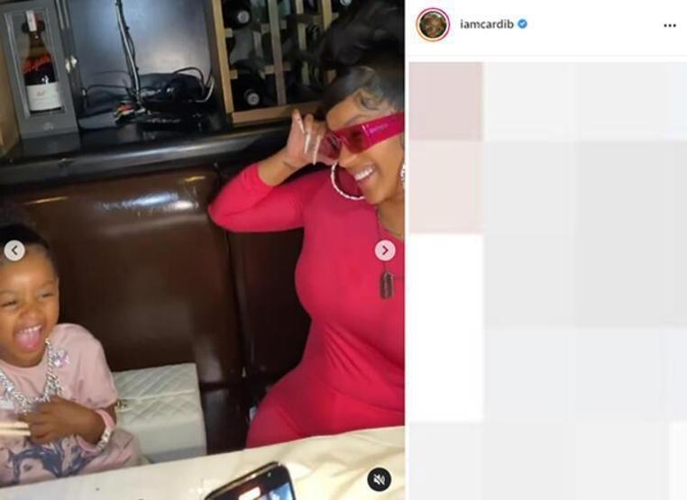 Cardi B kızına 48 bin dolarlık çanta hediye etti