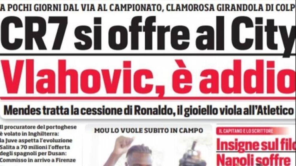 Son dakika transfer haberleri... Cristiano Ronaldo adım adım Manchester Cityye