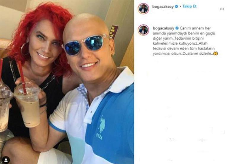 Lenf kanseriyle mücadele eden Boğaç Aksoyun tedavisi bitti