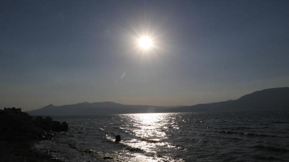 Burdur Gölünde alg patlaması