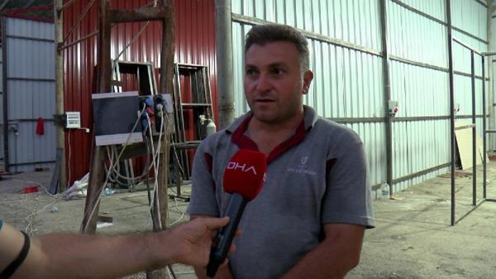 Selin yıktığı sanayi sitesine 20 günde yeni dükkanlar kuruldu