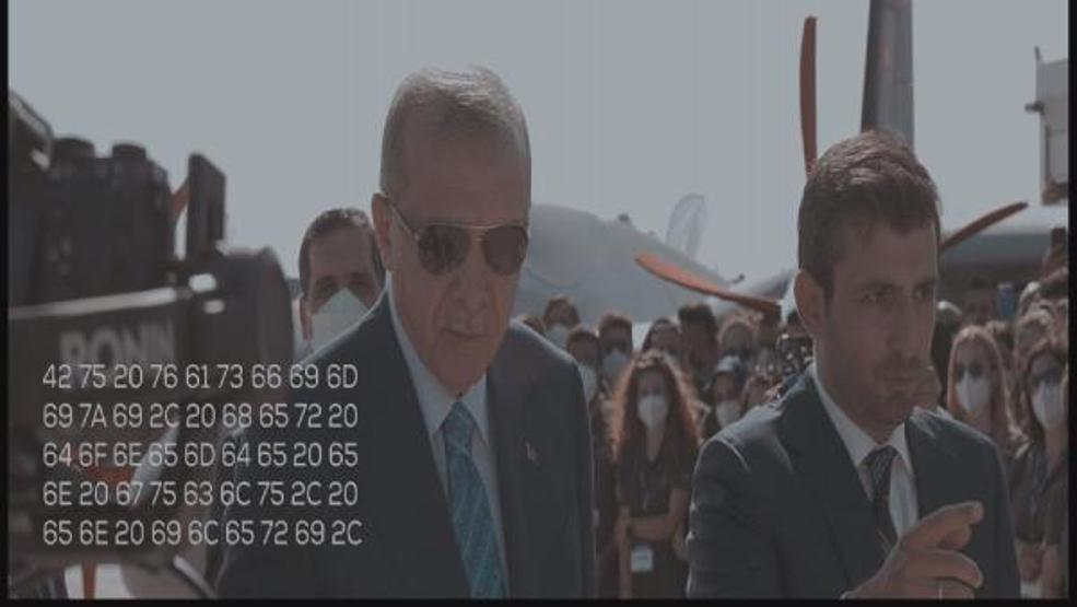 Cumhurbaşkanı Erdoğanın mesajı Bayraktar Akıncı TİHAnın yazılımına eklendi