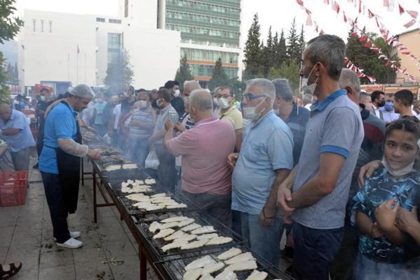 Denize kıyısı olmayan Kahramanmaraşta balık festivali düzenledi