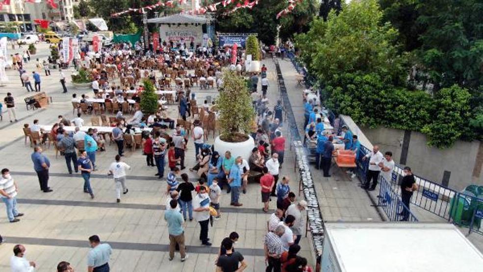 Denize kıyısı olmayan Kahramanmaraşta balık festivali düzenledi