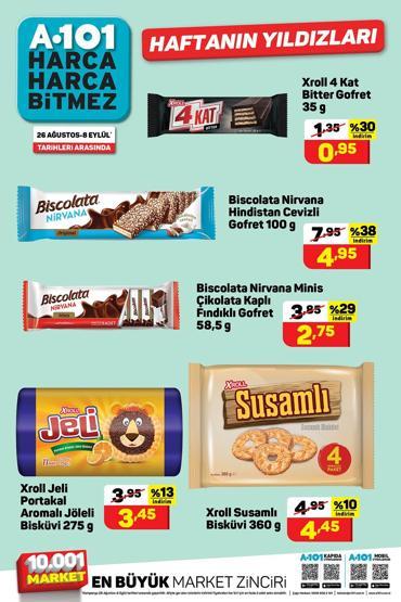 A101 aktüel ürünler kataloğu 4-10 Eylül 2021 Bu hafta A101 indirimli ürünlerde neler var