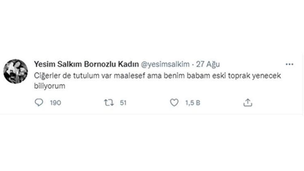 Yeşim Salkımın babası Dursun Salkım hayatını kaybetti