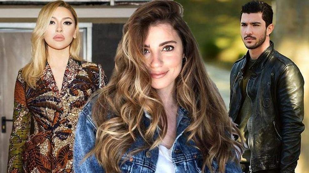 Hadise ve Ezgi Eyüboğlu turuncu elbiseleriyle pişti oldu