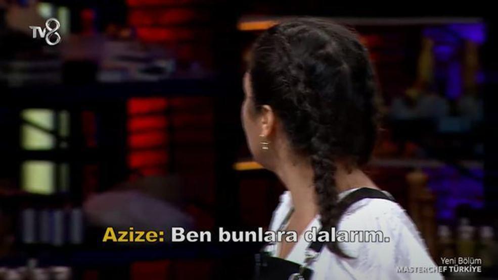 MasterChefte Azize Polatın çıkışı herkesi şaşırttı