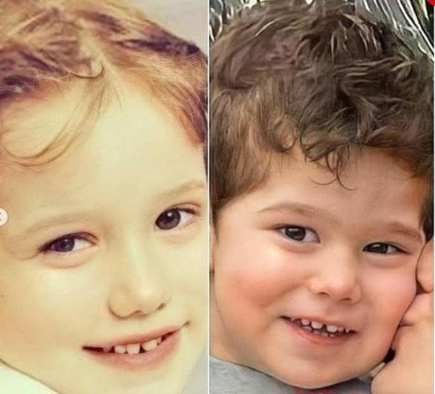 Fahriye Evcen çocukluk fotoğrafını paylaştı