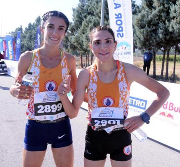 Yarı Maratona yoğun ilgi Bebekleriyle katıldılar