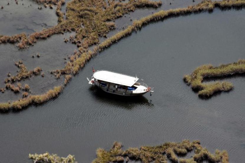 Turistlerin gözdesi: Labirent görünümlü Dalyan sazlıkları misafirlerini ağırlıyor