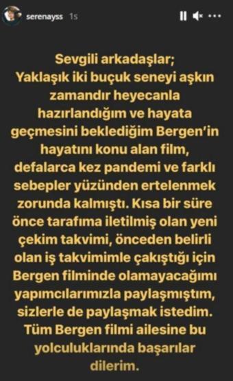 Erdal Beşikçioğlu, Bergen filminde Halis Serbest olacak