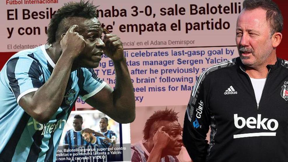 Son dakika... Balotellinin hareketi Avrupa basınında