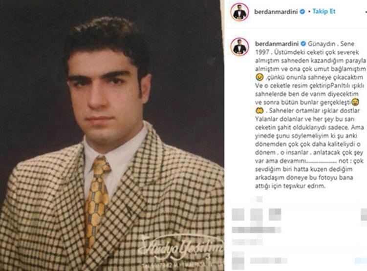 Berdan Mardini sarı ceketinin hikayesini anlattı