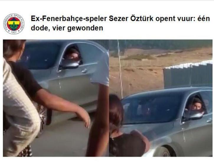 Eski futbolcu Sezer Öztürkün dehşet saçtığı o anlar dünya basınında