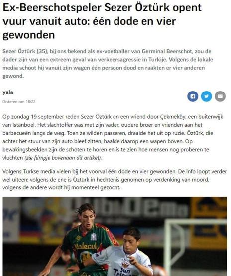 Eski futbolcu Sezer Öztürkün dehşet saçtığı o anlar dünya basınında