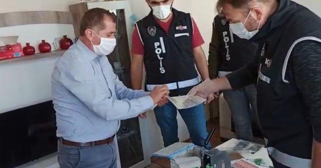 Ürettiği sahte parayla sahte içki aldı, öldü