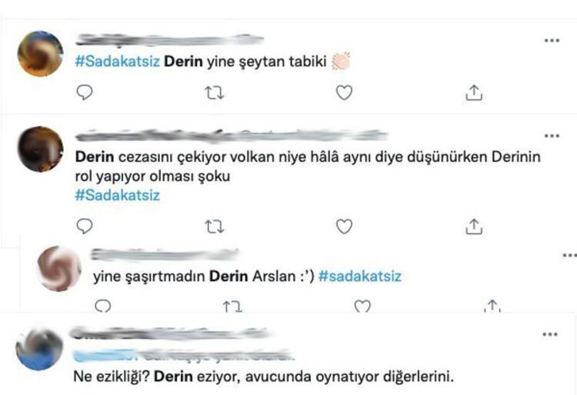 Sadakatsiz dizisinin son bölümüne Derin damga vurdu