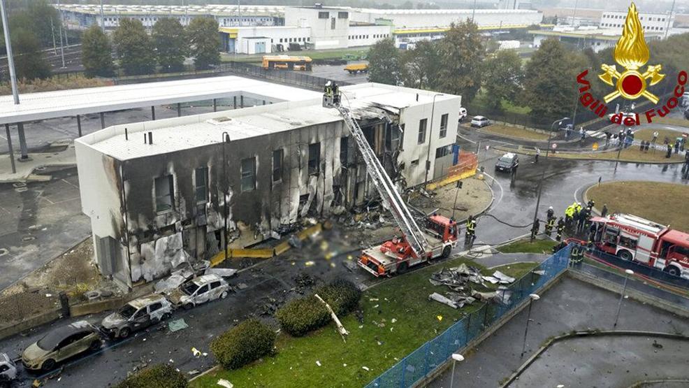 İtalyada özel jet düştü: Rumen milyarderin de aralarında bulunduğu 8 kişi öldü