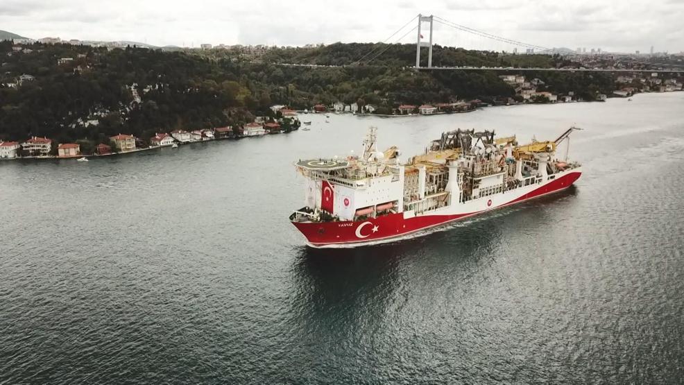 Yavuz sondaj gemisi Karadenize açıldı