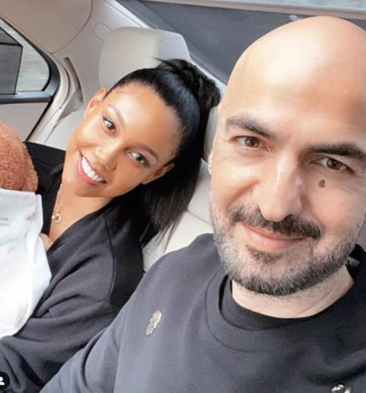Soner Sarıkabadayı ile Madelein Camelo Lopez oğlunun yüzünü ilk kez gösterdi