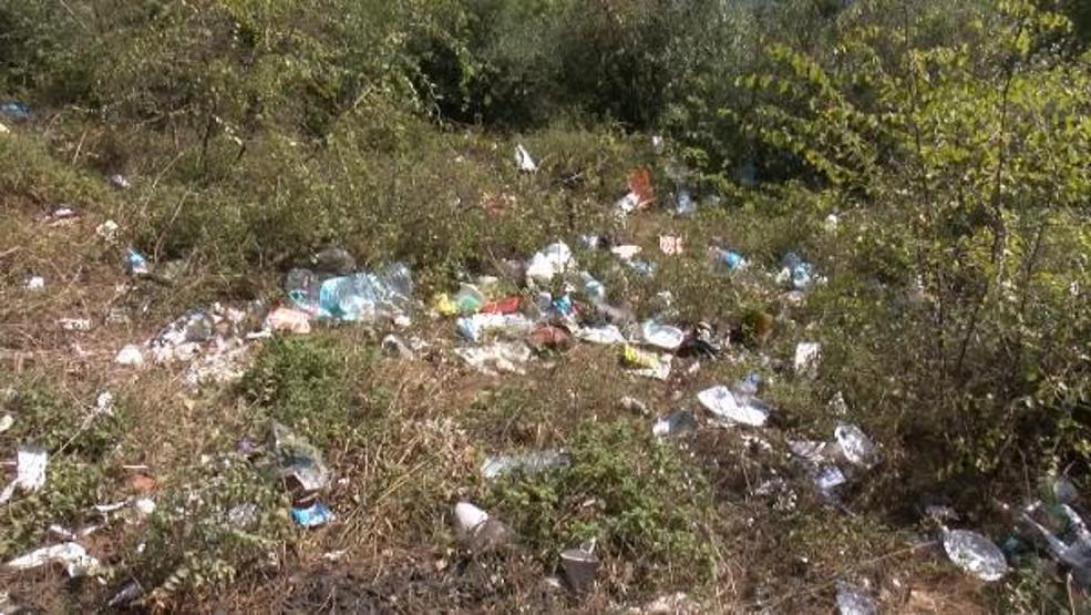 Ömerli Barajının çevresi çöplüğe döndü köylüler durumdan şikayetçi