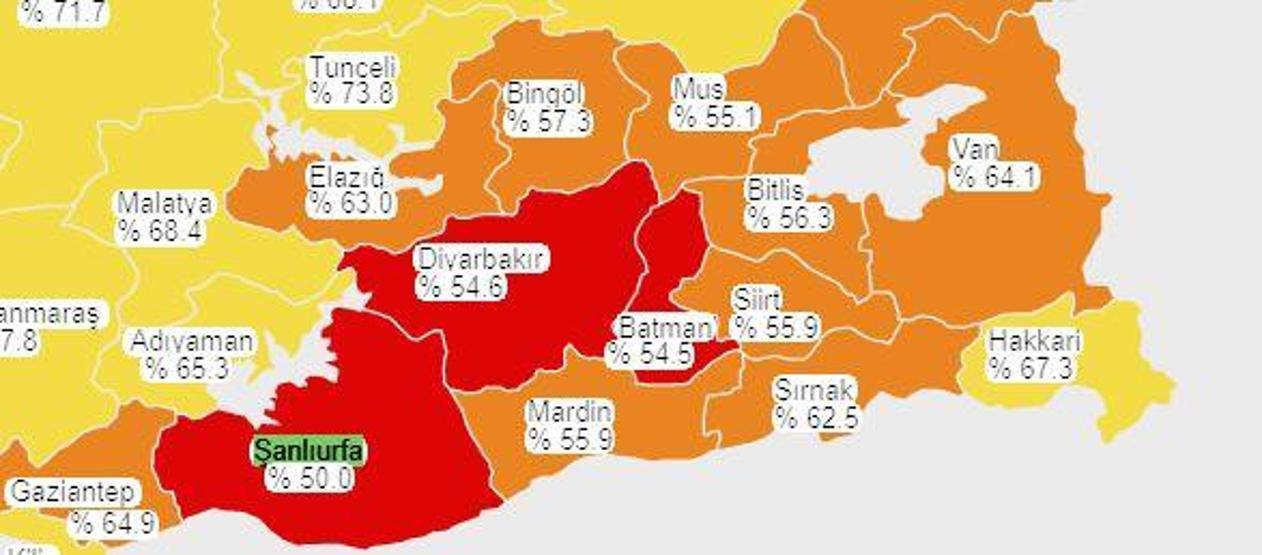Türkiyede en çok korona aşısının yapıldığı 10 şehir